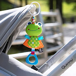 Dreambaby Benbat Dazzle Travel Jitter Frog Toy