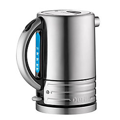 Dualit Architect 1.5L Kettle- Stainless Steel with Black Trim 72905