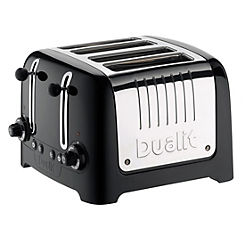 Dualit LITE 4 Slice Toaster 46205 - Black