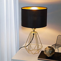 EGLO Carlton Geometric Wire-Style Table Lamp