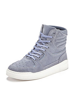 Elbsand Casual Hi-Top Leather Trainers