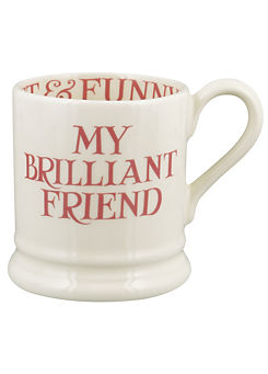 Emma Bridgewater My Brilliant Friend Half Pint Mug