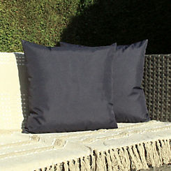 FURN Pack of 2 Outdoor Navy Cushions