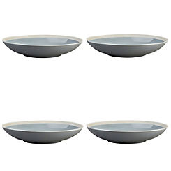 Fairmont & Main Elements Sky Set of 4 Pasta Bowls