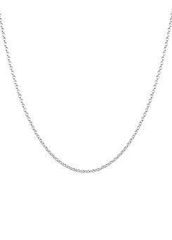 For You Collection Sterling Silver Cable Chain