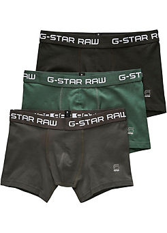 G-Star RAW Pack of 3 Classic Boxers