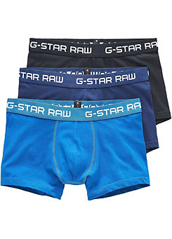 G-Star RAW Pack of 3 Classic Boxers