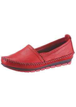 Gemini Stitched Slip-On Loafers