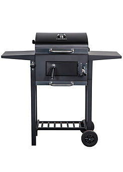 George Foreman Large Outdoor Smoker Charcoal BBQ