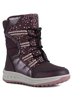 Geox Kids Winter Star Pattern Boots