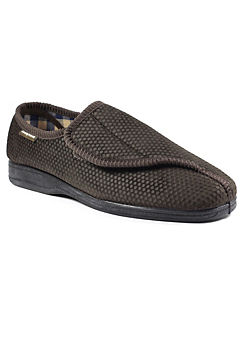 Goodyear Columbus II Brown One Touch Slippers