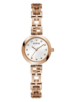 Guess Ladies Rose Gold Tone Lady G Watch