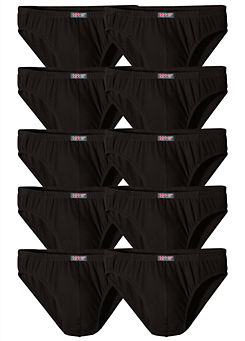 H.I.S Pack of 10 Briefs