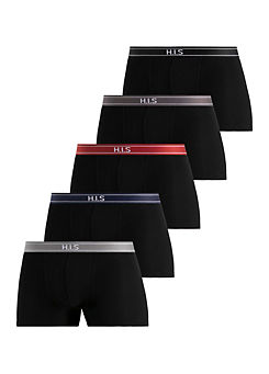 H.I.S Pack of 5 Boxer Shorts