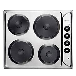 Haden 60cm Solid Plate Hob HSP60X - Stainless Steel