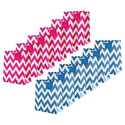 Hallmark Set of 12 Blue & Pink Patterned Gift Bags