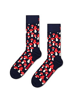 Happy Socks Mens Mushroom Socks