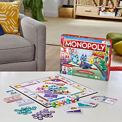 Hasbro Monopoly Junior 2 Games in 1