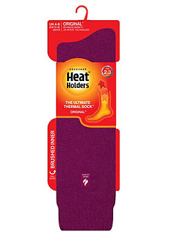 Heat Holders Ladies 1 Pair Core Long - Orchid Socks