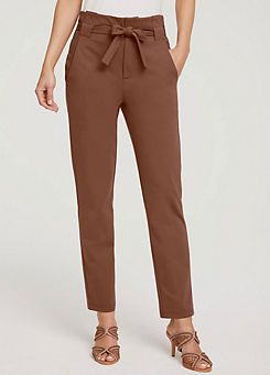 Heine Belted Tapered Trousers