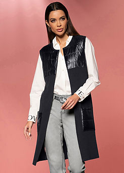 Heine Edge to Edge Quilted Trim Gilet