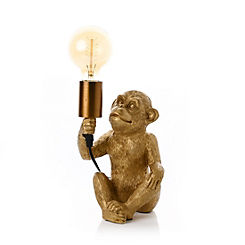 Hestia Monkey with Bulb Light