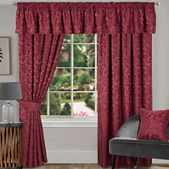 Home Curtains Buckingham Pair of Standard Lined Curtains