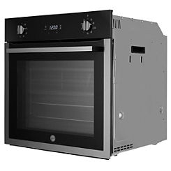 Hoover Pyrolytic & Hydro Easy Clean Oven HOC3UB5858BI - Black & Stainless Steel - A Rated