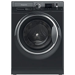 Hotpoint 9KG 1400 Spin Washing Machine NM11946BCAUKN - Black