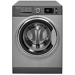 Hotpoint 9KG 1400 Spin Washing Machine NM11946GCAUK - Graphite