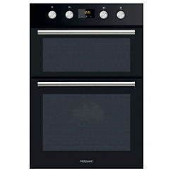 Hotpoint Built-in Multi-Function Double Electric Oven DD2844CBL - Black