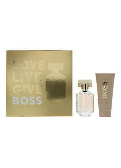 Hugo Boss The Scent For Her 2 Piece Set - Eau De Parfum 50ml & Body Lotion 100ml