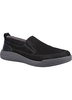 Hush Puppies Black Eamon Slip-On Shoes