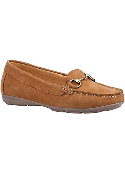Hush Puppies Molly Snaffle Tan Loafer Shoes