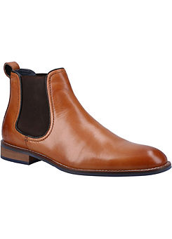 Hush Puppies Tan Diego Chelsea Boots
