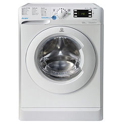Indesit 10KG 1600 Spin Washing Machine BWE101684XW - White