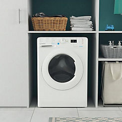 Indesit BWA 81684X W UK N 8kg Washing Machine - White
