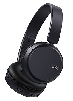 JVC Deep Bass Bluetooth On Ear Headphones - Blue