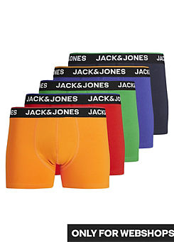 Jack & Jones Junior Pack of 5 Boxer Shorts