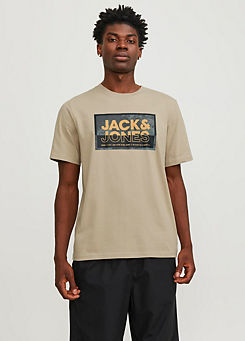 Jack & Jones Large Logo Print T-Shirt