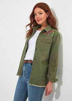 Joe Browns Summer Dream Embroidered Boutique Shacket