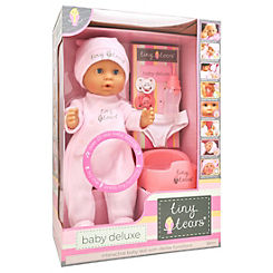 John Adams Tiny Tears Baby Deluxe Doll with 20 sounds