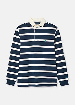 Joules Striped Long Sleeve Rugby Shirt