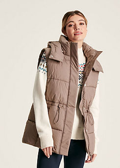 Joules Witham Padded Gilet with Adjustable Waist