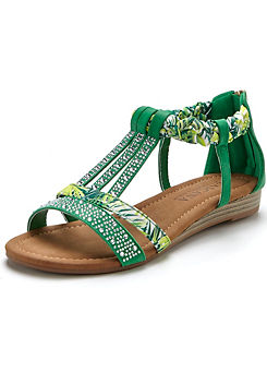LASCANA Embellished Strappy Sandals