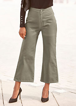 LASCANA Sustainable Culotte Jeans