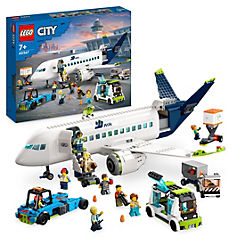 LEGO City Passenger Aeroplane Toy & 4 Airport Vehicles