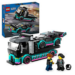 LEGO City Race Car & Car Carrier Truck Set