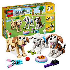 LEGO Creator 3 in 1 Adorable Dogs Animal Figures Toys