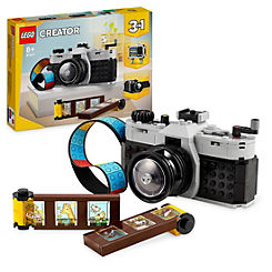 LEGO Creator 3-in-1 Retro Camera Toy Set